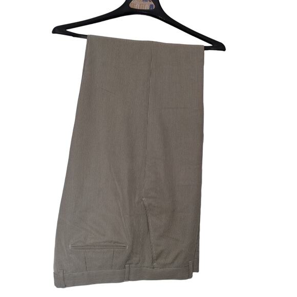 men's claiborne modal blend striped suit - Picture 9 of 10